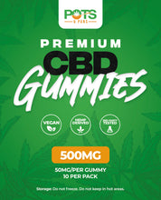 Load image into Gallery viewer, CBD Gummies- Broad Spectrum 500MG